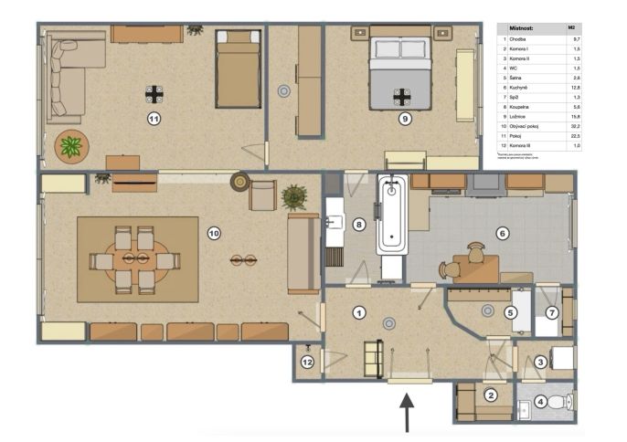 Prodej, Byt 3+1, Praha