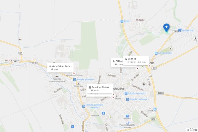 Prodej, Pozemek k bydlení, Dobruška