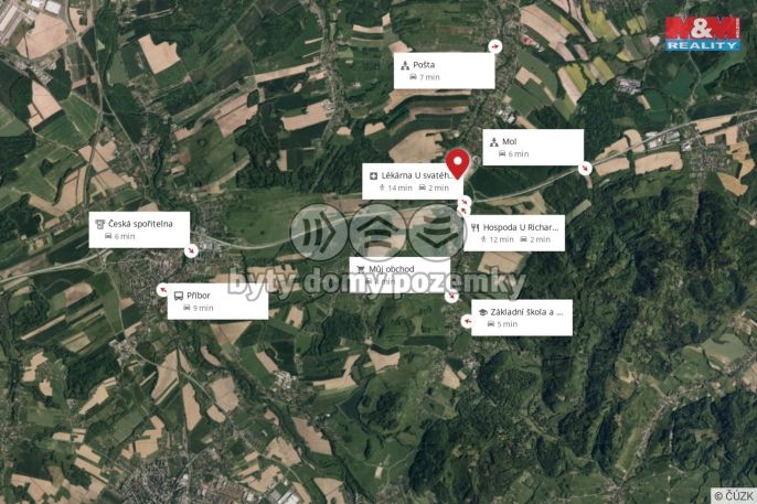 Prodej, Pozemek k bydlení, Hukvaldy