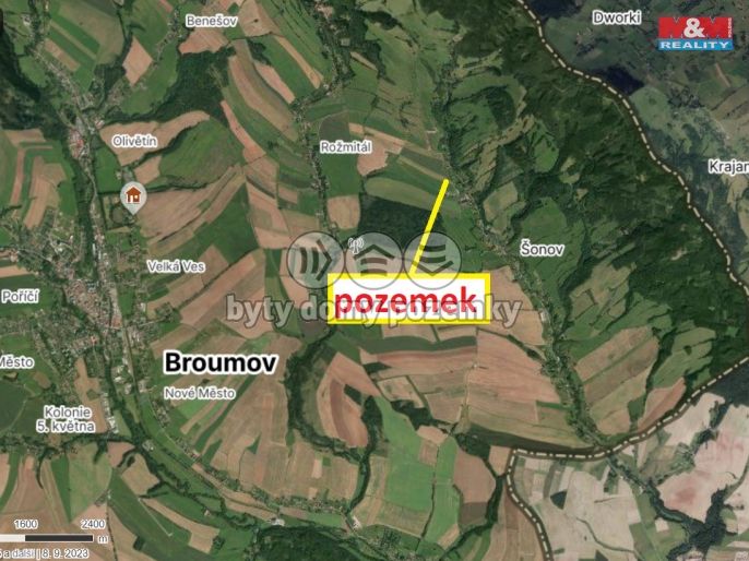 Prodej, Louka, Šonov