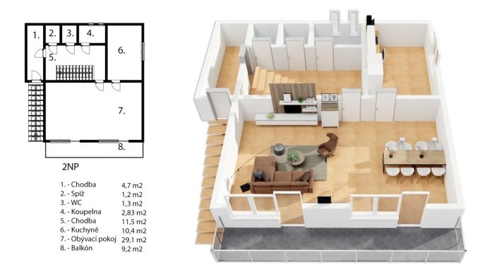 Prodej, Chalupa, Třebařov