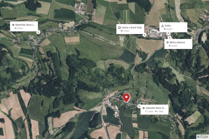 Prodej, Pozemek k bydlení, Vidochov