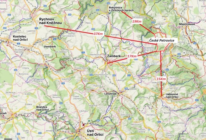 Prodej, Pozemek k bydlení, České Petrovice