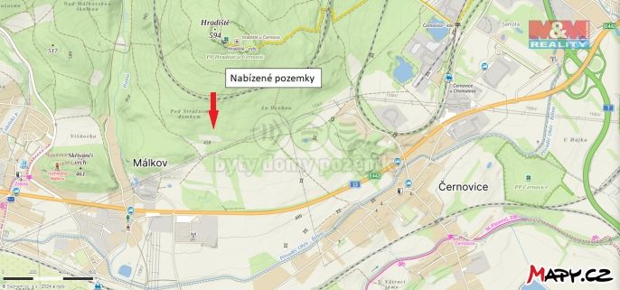 Prodej, Louka, Málkov