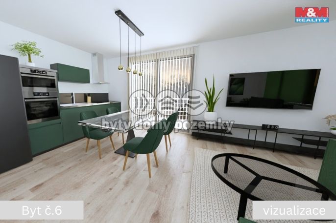 Prodej, Byt 2+kk, Žleby