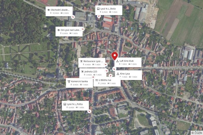 Pronájem, Obchod a služby, Lysá nad Labem