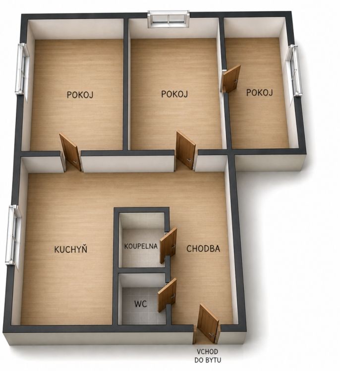 Prodej, Byt 3+1, Frýdek-Místek