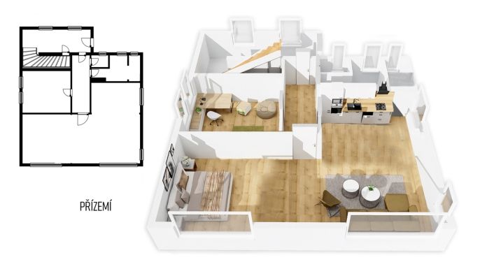 Prodej, Rodinný dům, Úpice