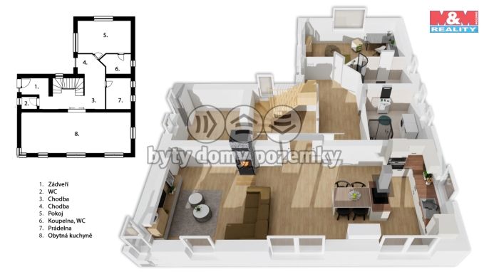 Prodej, Rodinný dům, Deštné v Orlických horách