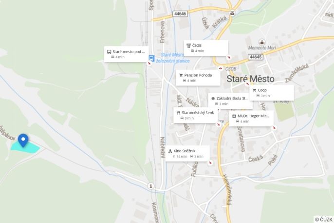Prodej, Louka, Staré Město