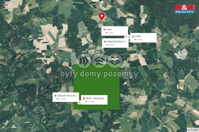 Pronájem, Obchod a služby, Úněšov