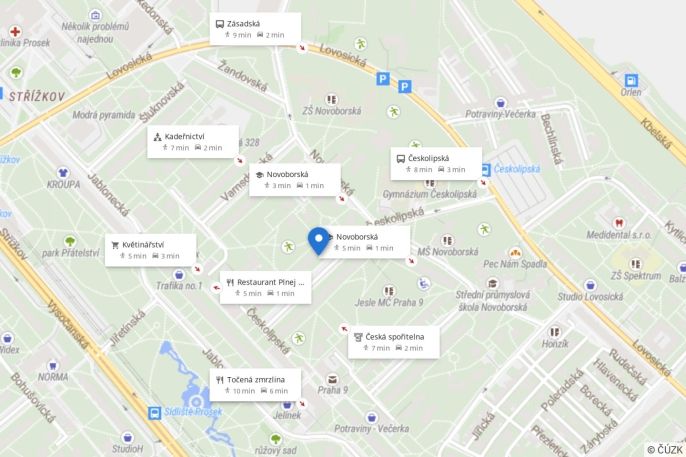 Pronájem, Byt 3+1, Praha