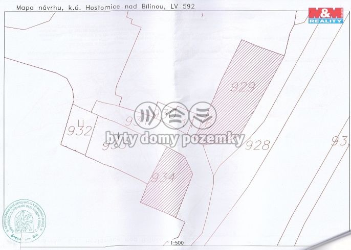 Prodej, Zahrada, Hostomice