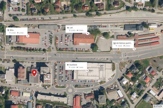 Pronájem, Obchod a služby, Rožnov pod Radhoštěm