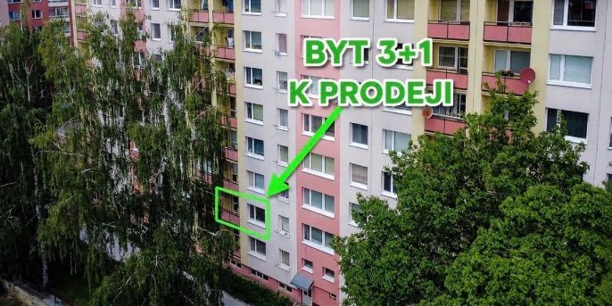 Prodej, Byt 3+1, Bruntál