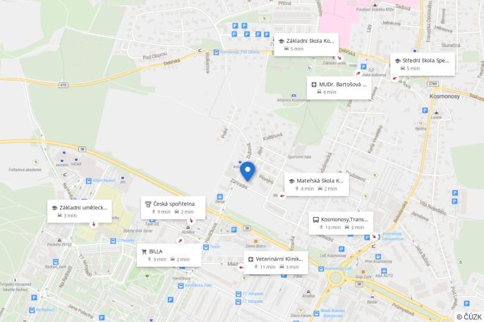 Prodej, Byt 4+kk, Kosmonosy