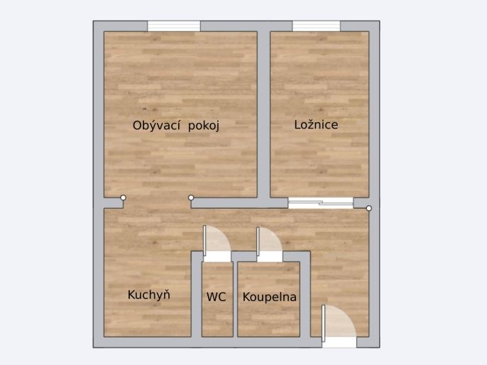 Prodej, Byt 2+kk, Havířov