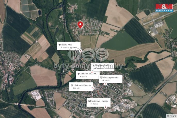 Prodej, Pozemek k bydlení, Mnichovo Hradiště