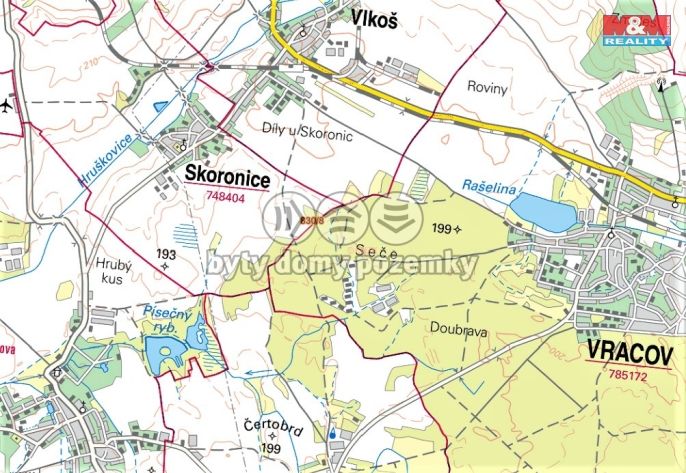 Prodej, Les, Skoronice