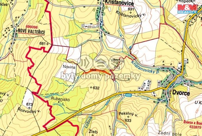 Prodej, Louka, Dvorce