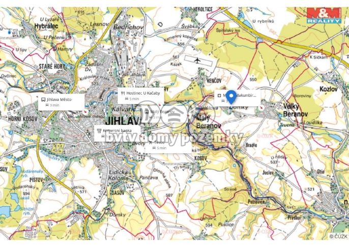 Prodej, Pozemek k bydlení, Velký Beranov