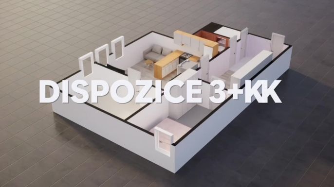 Prodej bytu 3+kk, 62m², ul. Textilní, Nové Město