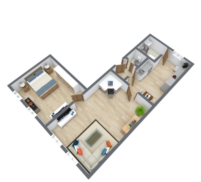 Prodej, Byt 2+1, Chabařovice