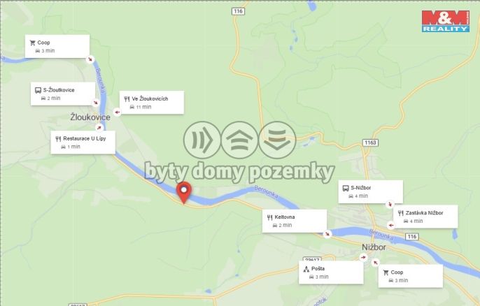 Prodej, Louka, Nižbor