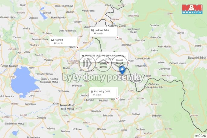 Prodej, Pozemek k bydlení, Borová