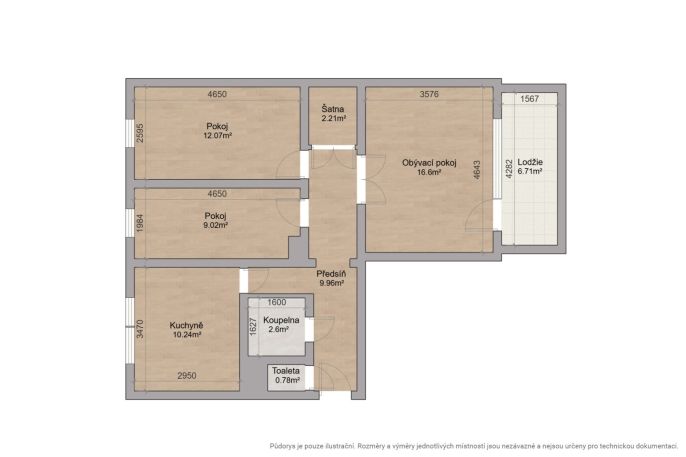 Prodej, Byt 3+1, Plzeň