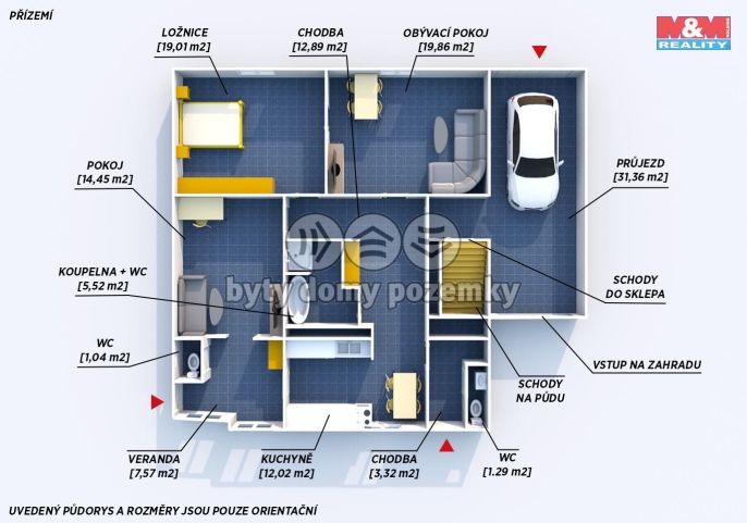Prodej, Rodinný dům, Dnešice