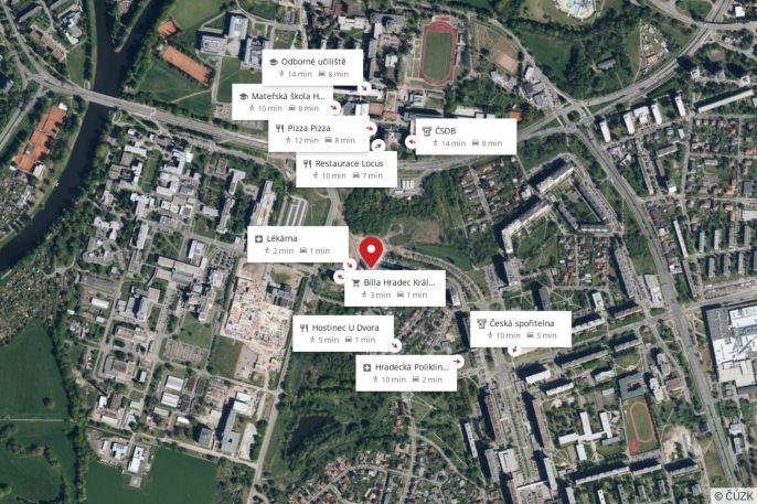 Prodej, Byt 3+1, Hradec Králové