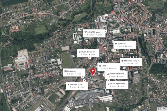 Prodej, Byt 2+1, Podbořany