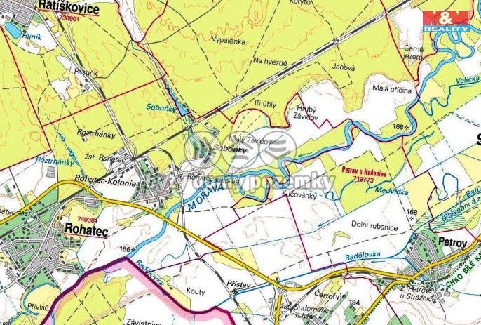 Prodej, Louka, Rohatec