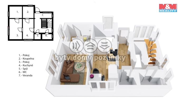 Prodej, Rodinný dům, Jesenice