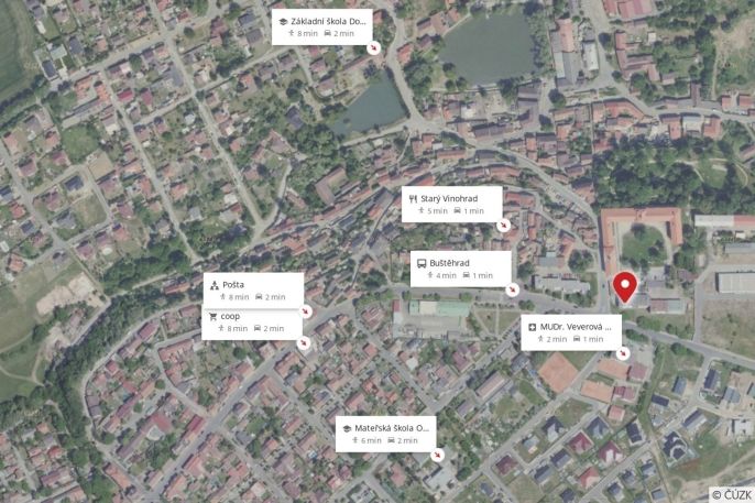 Pronájem, Byt 3+1, Buštěhrad