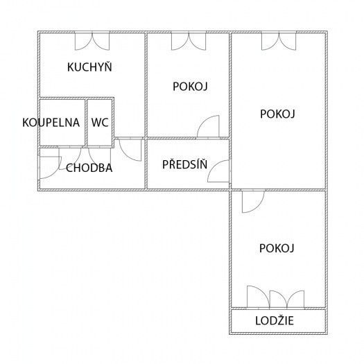 Prodej, Byt 3+1, Jirkov
