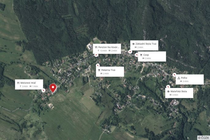 Prodej, Rodinný dům, Tisá