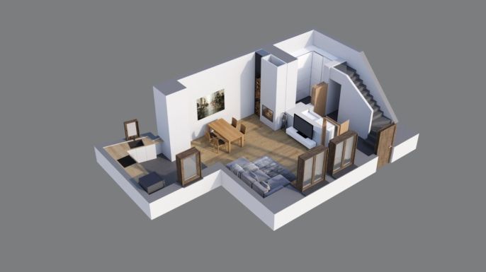 Prodej, Rodinný dům, Krhanice