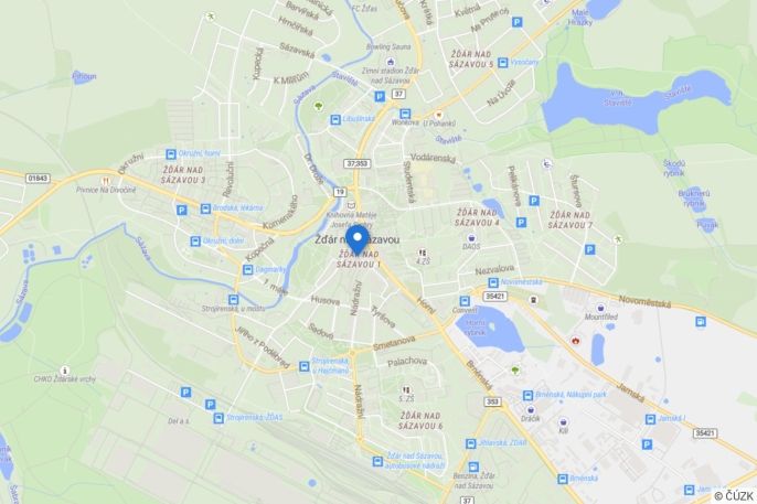 Pronájem, Byt 1+1, Žďár nad Sázavou