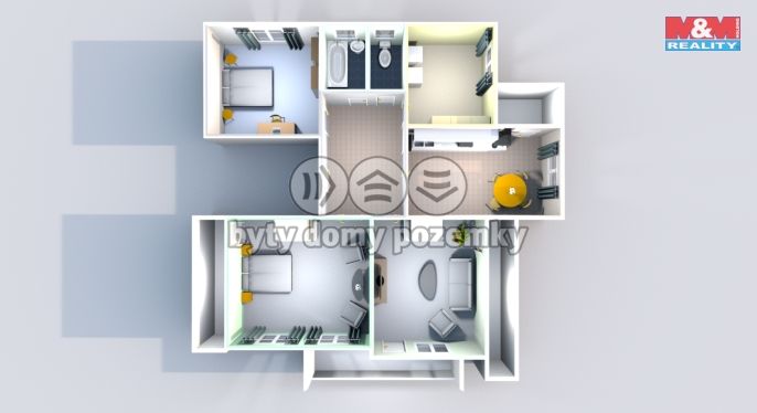 Prodej, Byt 4+1, Děčín