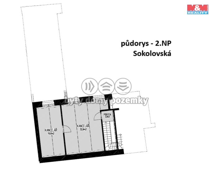 Pronájem, Kancelářský prostor, Praha