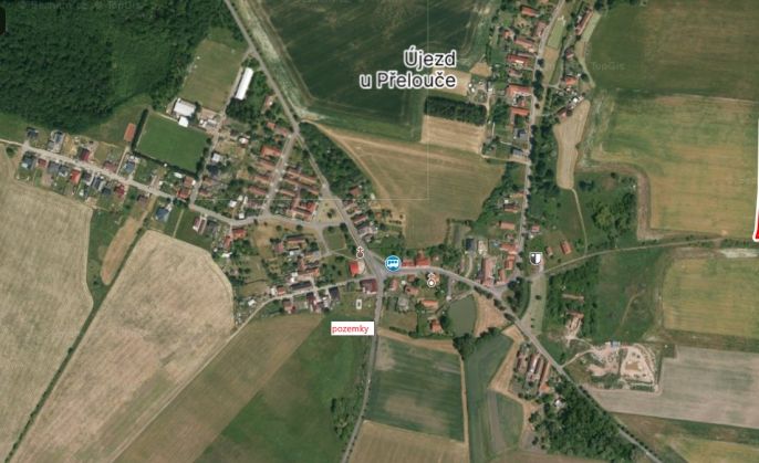 Prodej, Pozemek k bydlení, Újezd u Přelouče