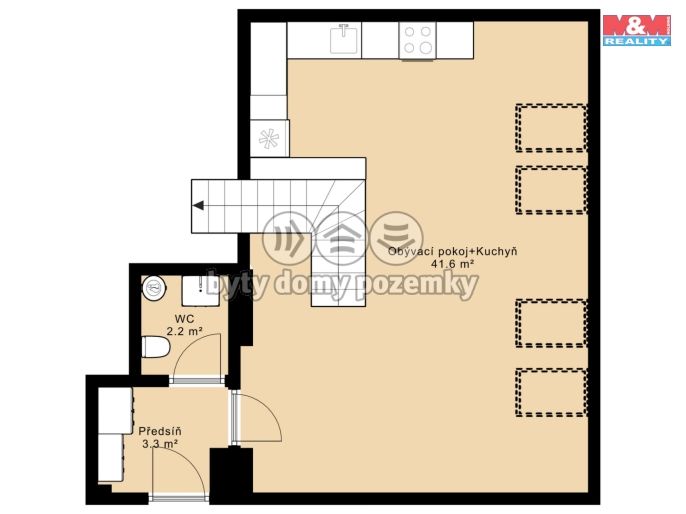 Prodej, Byt 3+kk, Praha
