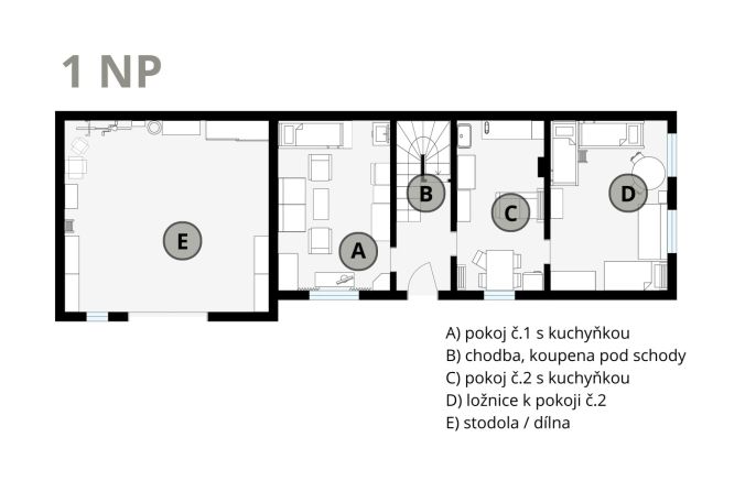 Prodej, Rodinný dům, Horní Maršov