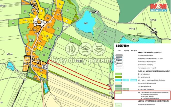 Prodej, Pole, Zbýšov