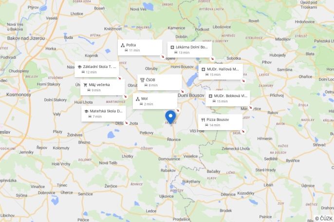 Prodej, Nájemní dům, Domousnice