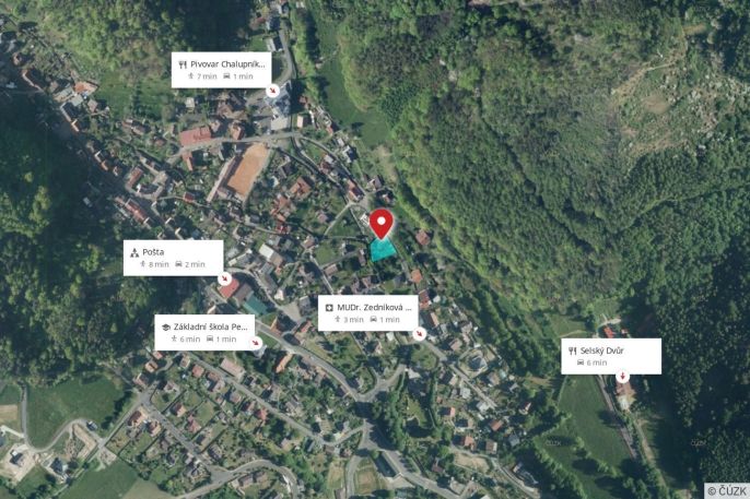 Prodej, Pozemek k bydlení, Perštejn