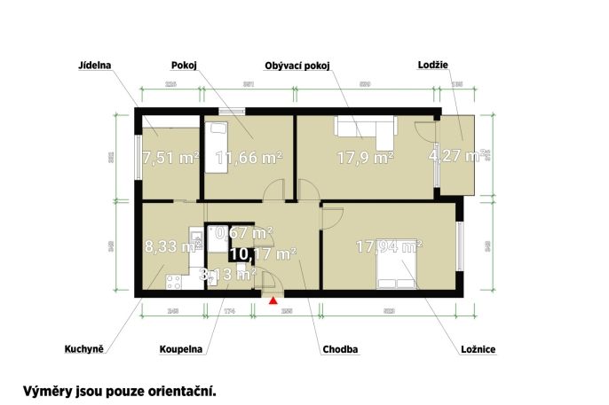 Prodej, Byt 4+1, Plzeň