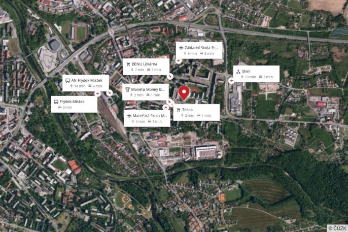 Prodej, Byt 3+1, Frýdek-Místek